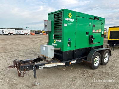 2017 Multiquip DCA70USI3CAN 56 kW Mobile Groupe électrogène