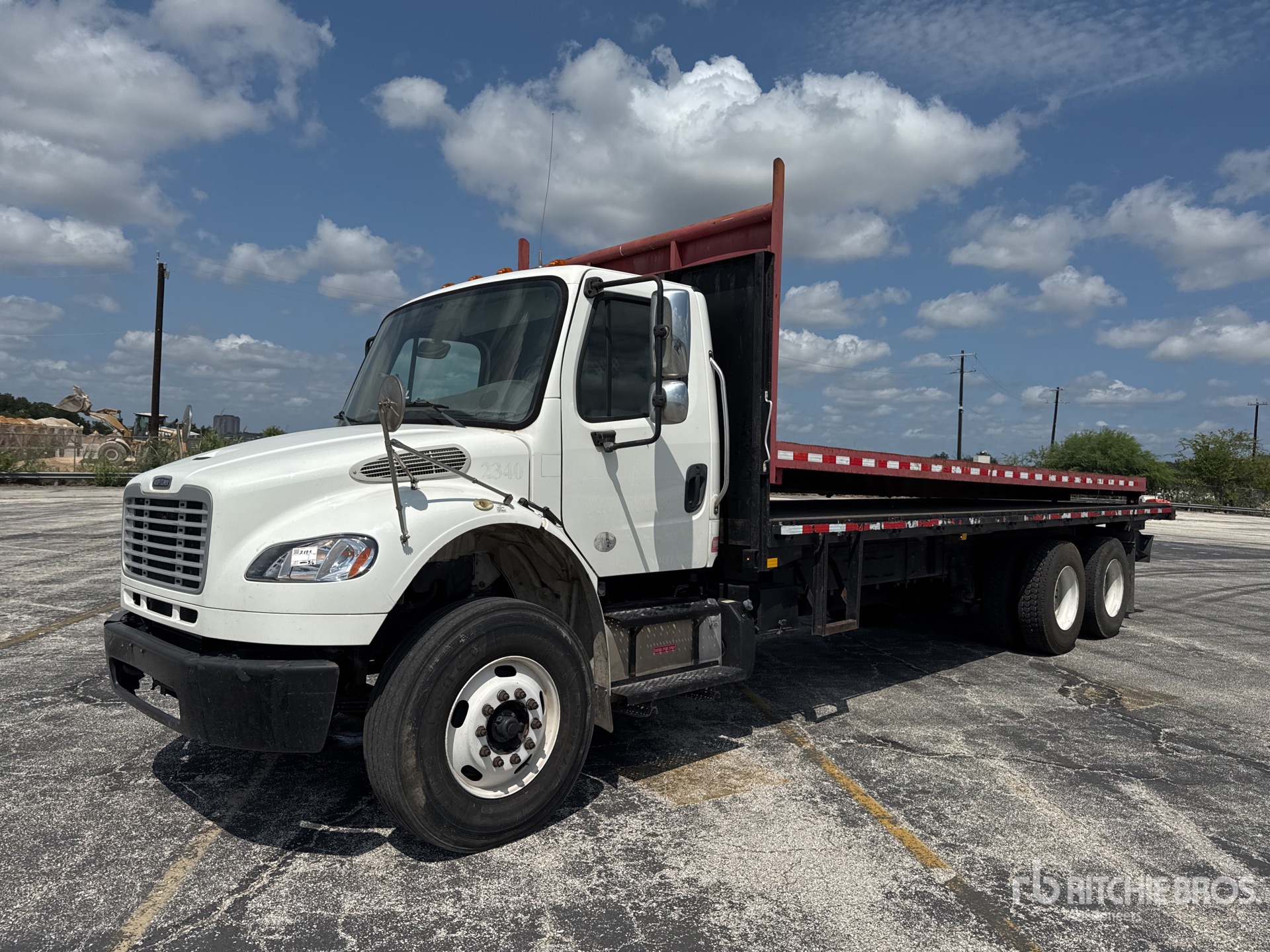 2017 Freightliner M2 106 6x4 Flatbed Truck