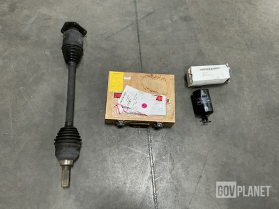(39) Fluid Filters, (5) Drive Shafts & Assorted Items