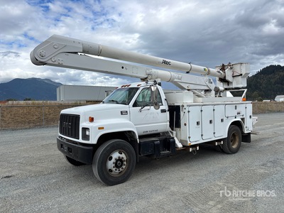 Altec AN650 50 ft on 2000 GMC C7500 4x2 Bucket Truck