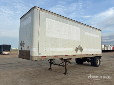 2001 Trailmobile 27 ft x 102 in S/A Van Trailer