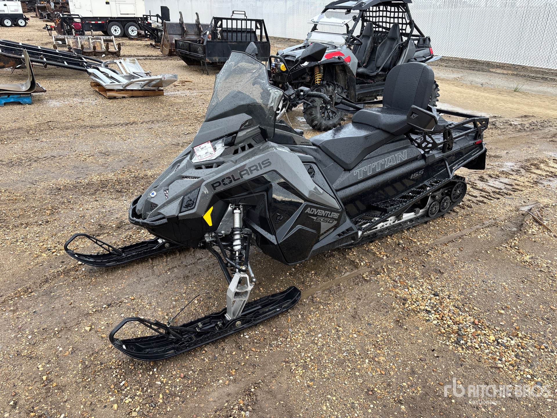 2025 Polaris 650 Titan Adventure 155 Snowmobile (Unused)