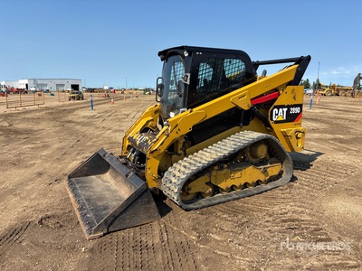 2015 Cat 289D Two-Speed Chargeuse sur rails compacte