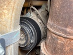 Engine with A/C Compressor