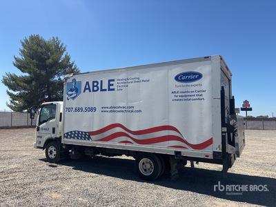 2014 Isuzu NPR 4x2 Van Truck