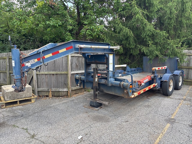 2010 Advance Metalworking Co. EPG4-514 14 ft T/A Gooseneck Ground Load Trailer