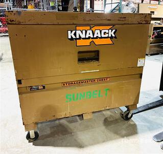 Knaack Job Site Box w/ Power Tools & Clamps