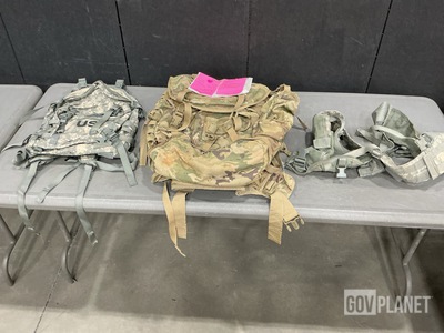 (11) Assault Packs, (6) Load Carriers, (5) Rucksacks & Assorted Items