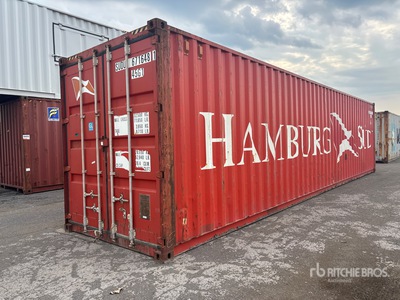 2008 40 ft High Cube Storage Container