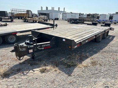 2009 Interstate 20DT 24 ft T/A Remolque Portamaquinaria