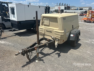 Ingersoll Rand P185WJD-T4I 185 cfm Mobile Air Compressor