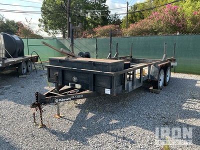 2010 B.A.T. 18 ft T/A Utility Trailer
