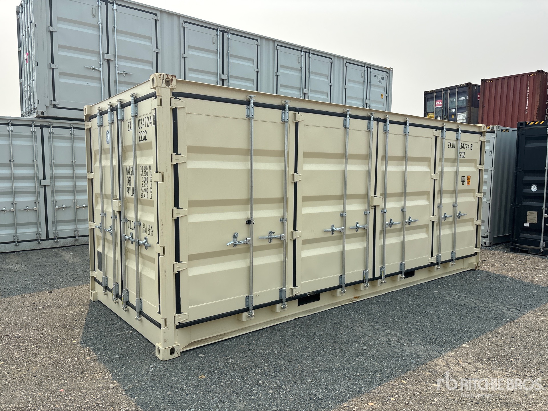 2026 20 ft Standard Multi-Door Storage Container