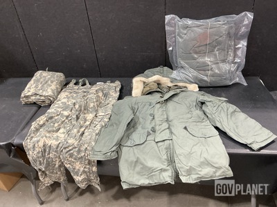 (32) Pairs of Cold Weather Trousers & (34) Extreme Cold Weather Parkas