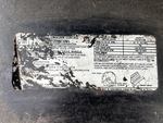 Engine with Emission Control Label