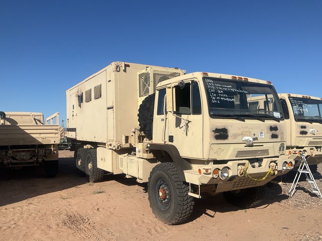 2006 Stewart & Stevenson M1087A1 MTV 6x6 Van Truck