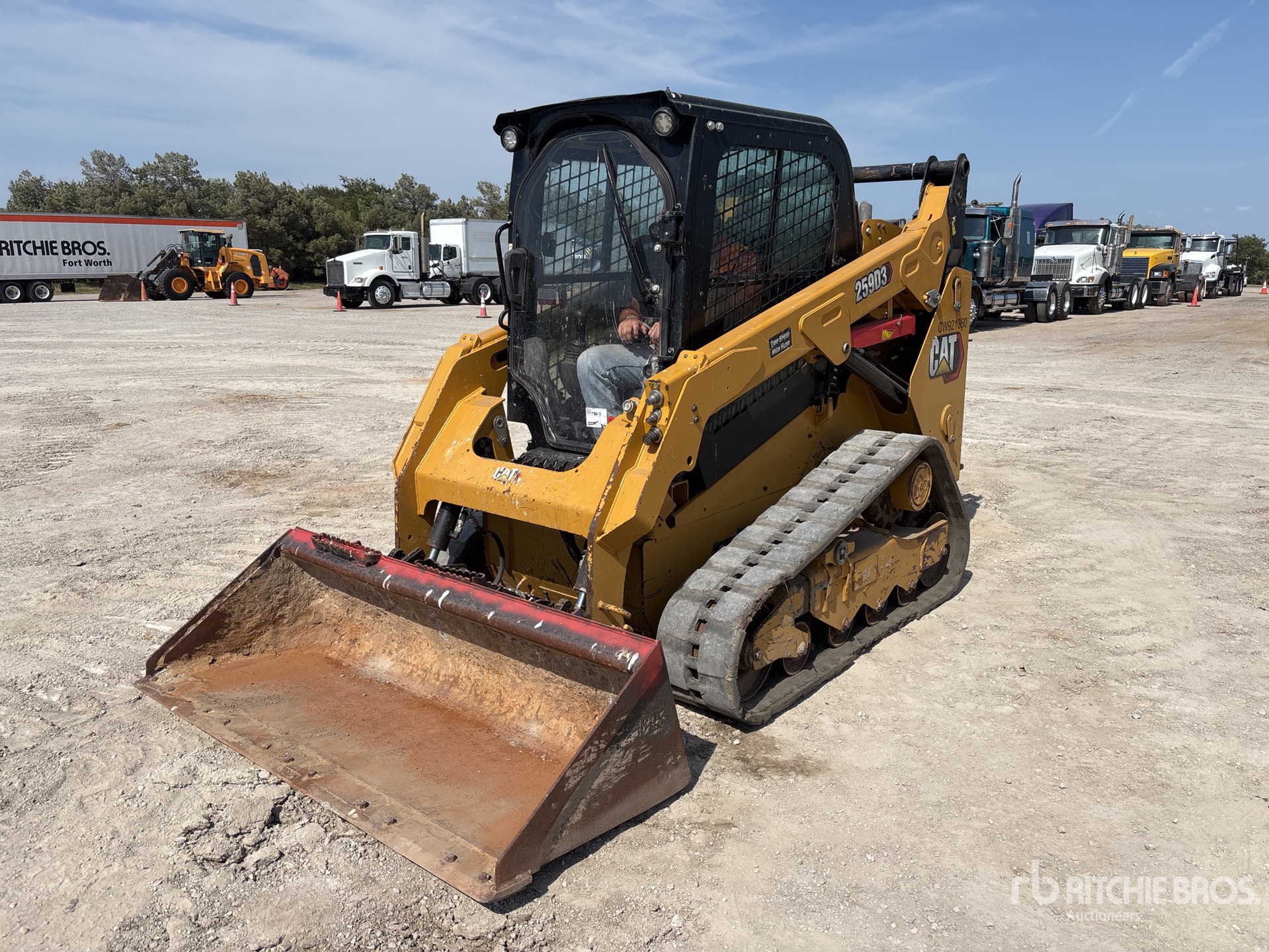 2022 Cat 259 D3 Two-Speed High Flow Compact Track Loader