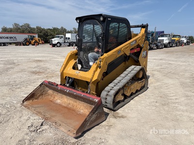 2022 Cat 259 D3 Two-Speed High Flow Chargeuse sur rails compacte
