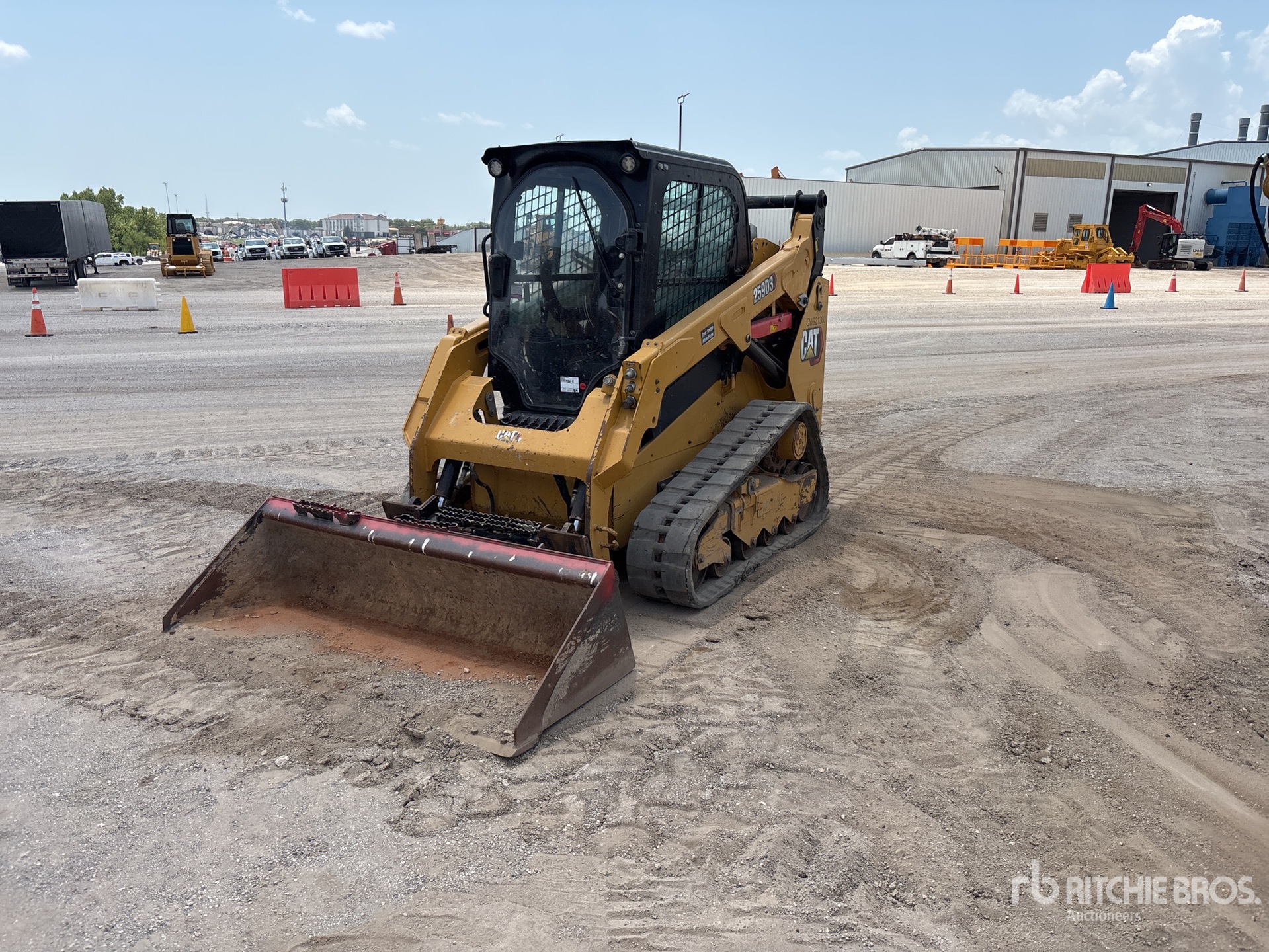 2022 Cat 259 D3 Two-Speed High Flow Compact Track Loader