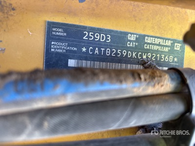 2022 Cat 259 D3 Two-Speed High Flow Kompaktowa ładowarka gąsienicowa