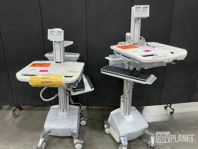 (2) Ergotron Medical Carts