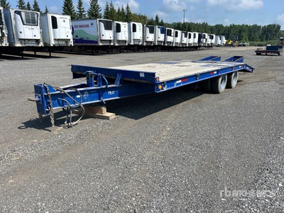 1996 Trail King 24 ft T/A Equipment Trailer