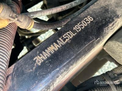 General Appearance with Frame Stamp Serial Number/VIN Photo