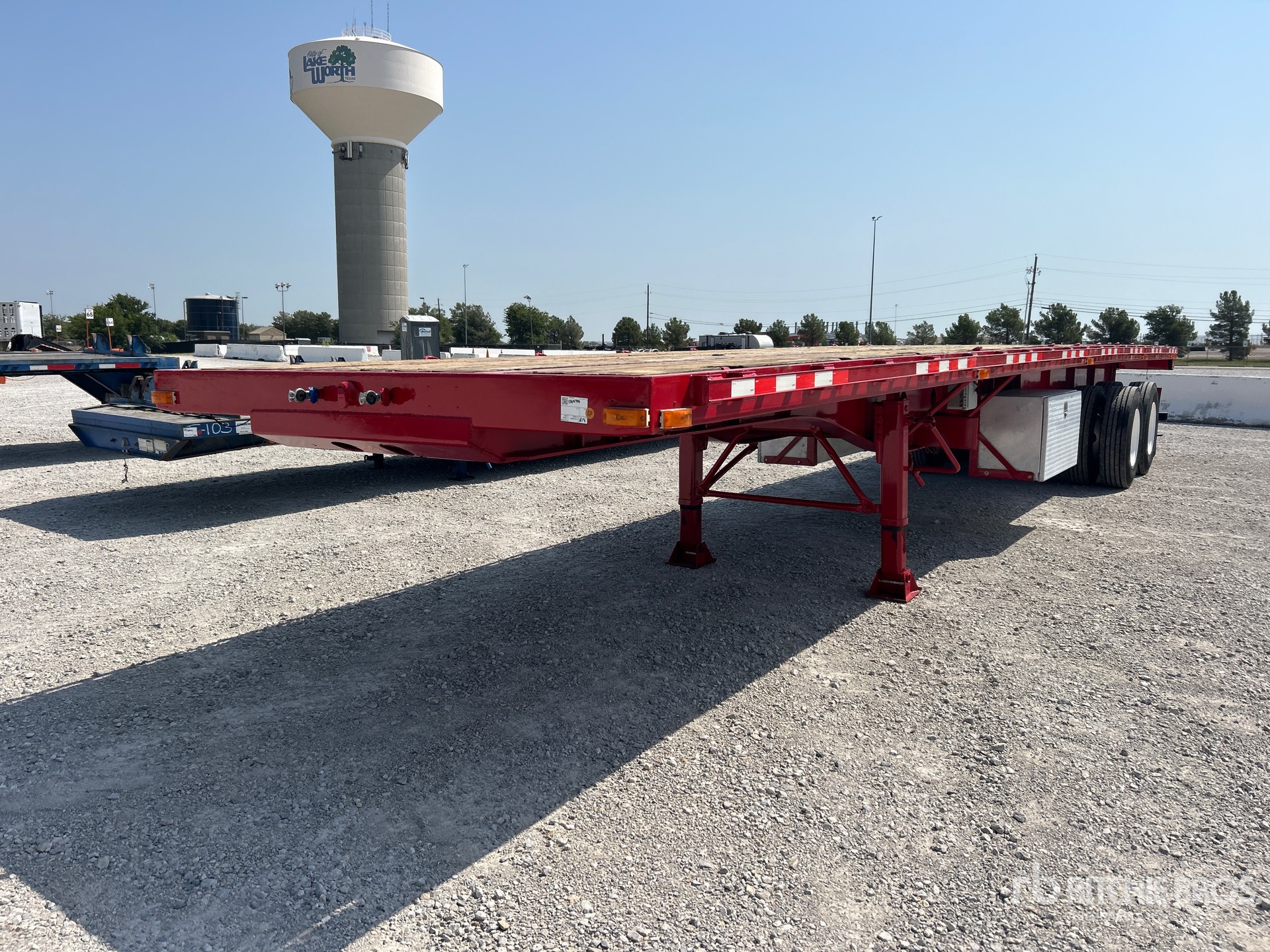 2007 Transcraft TL-2000N S2 40 ft T/A Flatbed Trailer