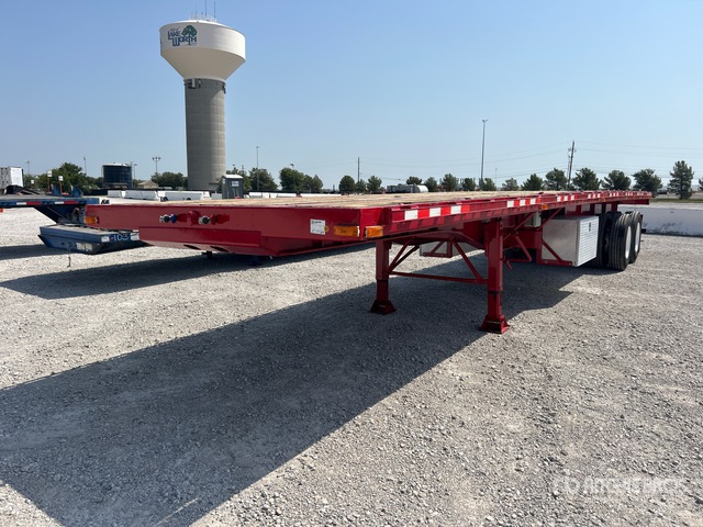 2007 Transcraft TL-2000N S2 40 ft T/A Flatbed Trailer