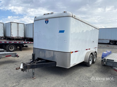 2017 Interstate 14 ft T/A Remorque fermée