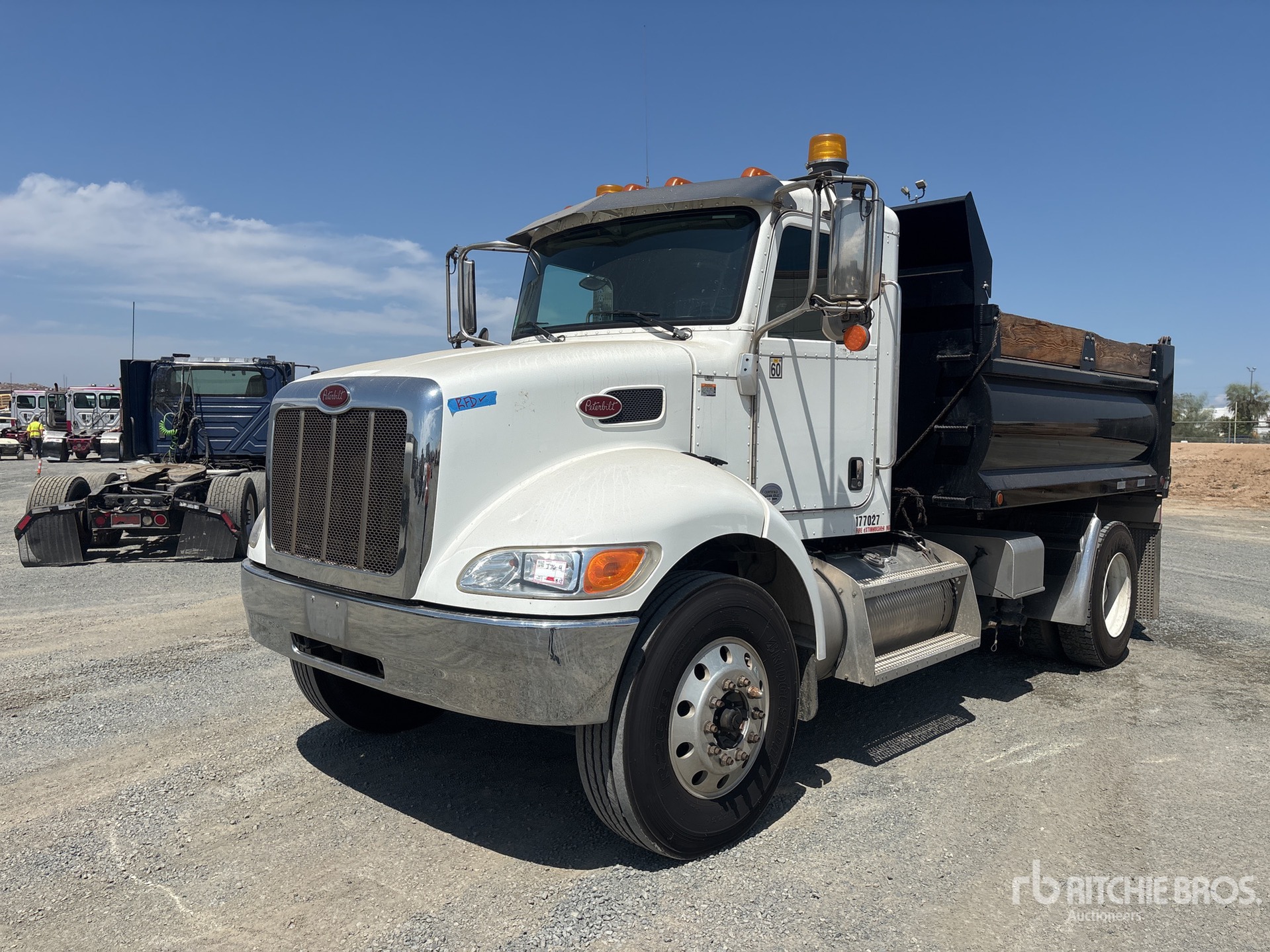 2019 Peterbilt 337 4x2 S/A Dump Truck
