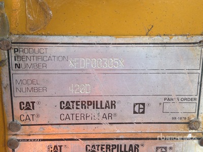 2001 Cat 420D 4x4 Retroexcavadora / Backhoe Loader