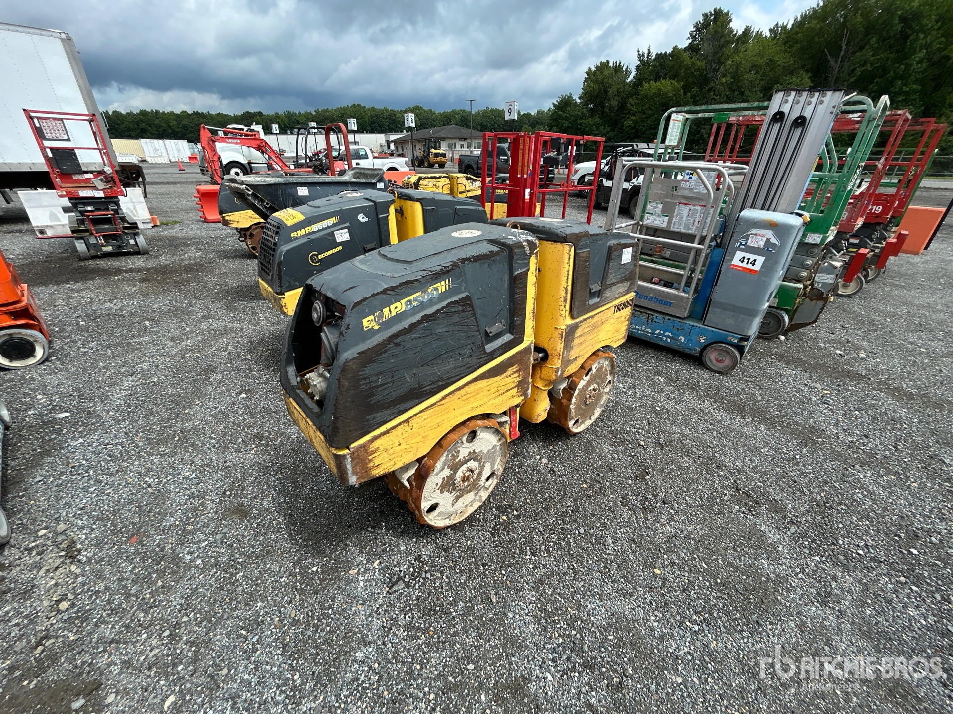2014 Bomag BMP 8500 Trench Compactor