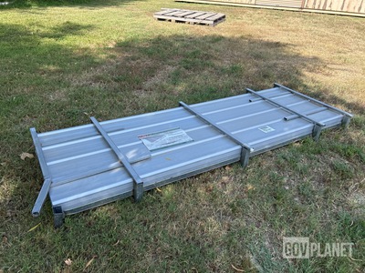 (100) Piece Lot of 10' Long Corrugated Steel Panels