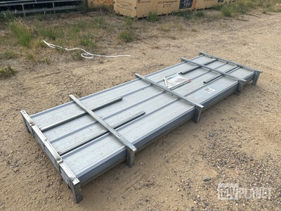 (100) Piece Lot of 10' Long Corrugated Steel Panels