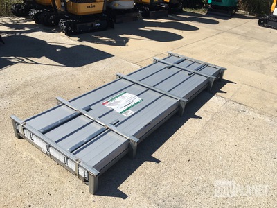 (100) Piece Lot of 10' Long Corrugated Steel Panels
