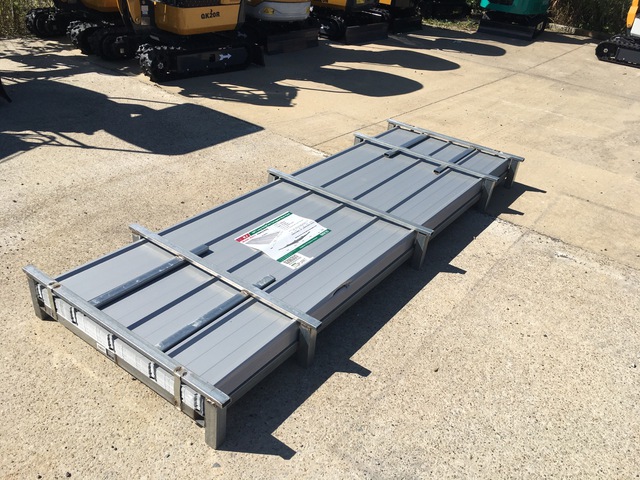 (100) Piece Lot of 10' Long Corrugated Steel Panels