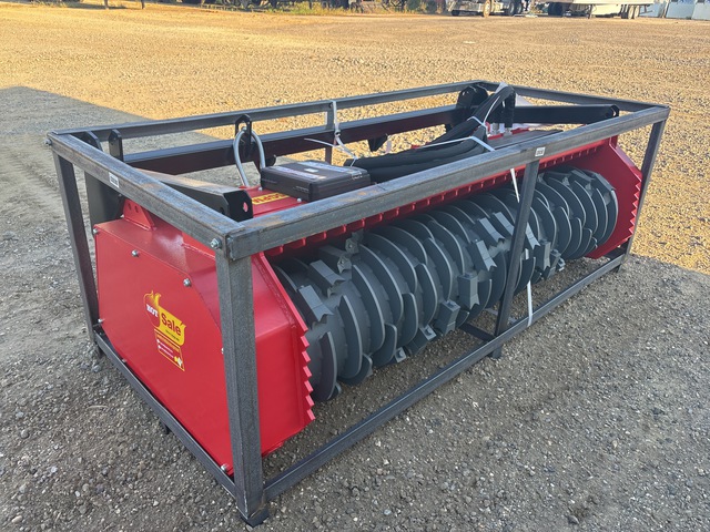 Raytree RMBD72S 72" Skid Steer Drum Mulcher - Unused