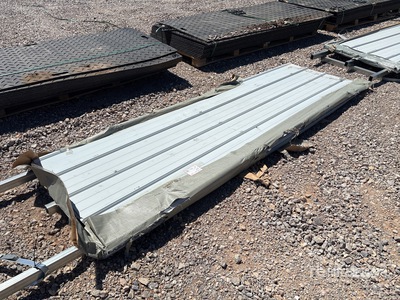 Quantity of (50) 2026 SKLP SK-XH50 3 ft x 10 ft Galvalume Steel Sheets (Unused)