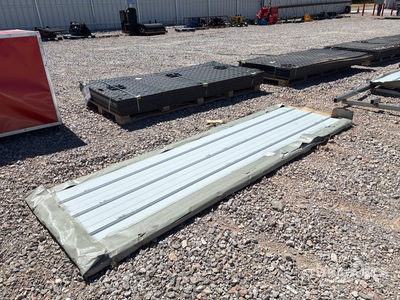 Quantity of (50) 2026 SKLP SK-XH50 3 ft x 10 ft Galvalume Steel Sheets (Unused)