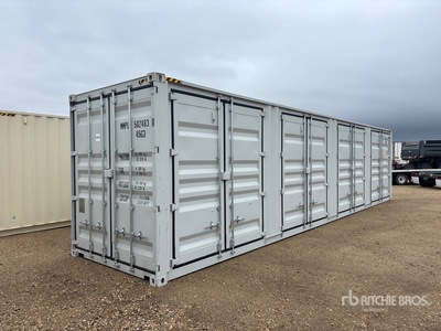 2026 40 ft High Cube Multi-Door Storage Container