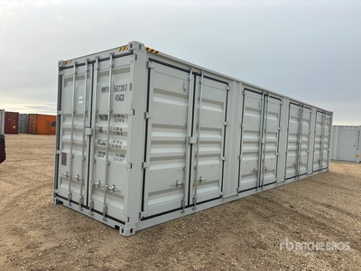 2026 40 ft High Cube Multi-Door Storage Container (Unused)