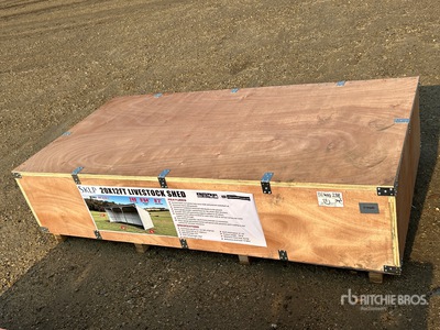 2026 SKLP SK-S2012 20 ft x 12 ft Livestock Shelter (Unused)