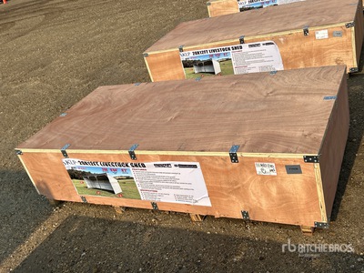 2026 SKLP SK-S2012 20 ft x 12 ft Livestock Shelter (Unused)