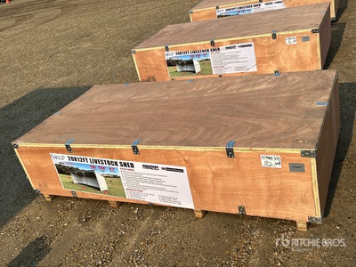 2026 SKLP SK-S2012 20 ft x 12 ft Livestock Shelter (Unused)