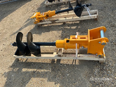 2026 GIYI 16 in Excavator Auger - Fits Cat 303 (Unused)