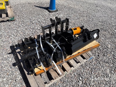 Quantity of (8) 2026 VICSEC VCA-8 Mini Excavator Attachments (Unused)