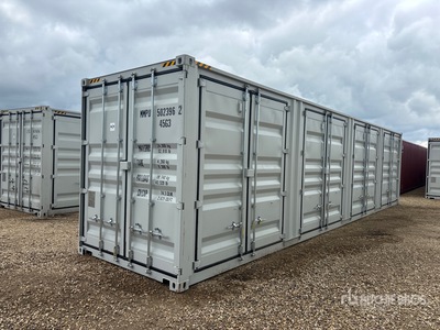 2026 40 ft High Cube Multi-Door Storage Container