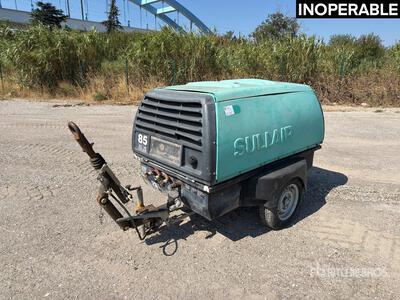 Sullair S85 4 m3/min Compresseur A Air Air Compressor (Inoperable)
