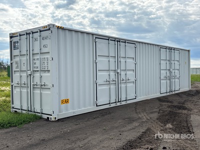 2026 40 ft High Cube Multi-Door Contenedor de almacenamiento
